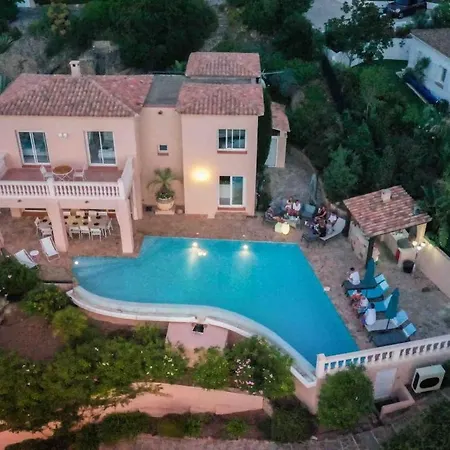 Вилла De Standing 12 Couchages - Vue Sur - Piscine A Debordement Chauffee Albitreccia